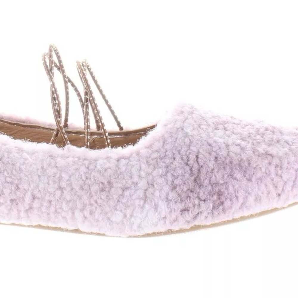 Yoki Womens Geneva-21 Purple Ankle Strap Sandals Size 8